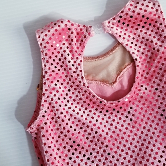 A WISH COME TRUE Gala Pink Ballet Leotard Tutu Dress Dance - Picture 12 of 15